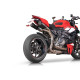 DEMI LIGNE ECHAPPEMENT QD EXHAUST HOMOLOGUE DUCATI STREETFIGHTER V2