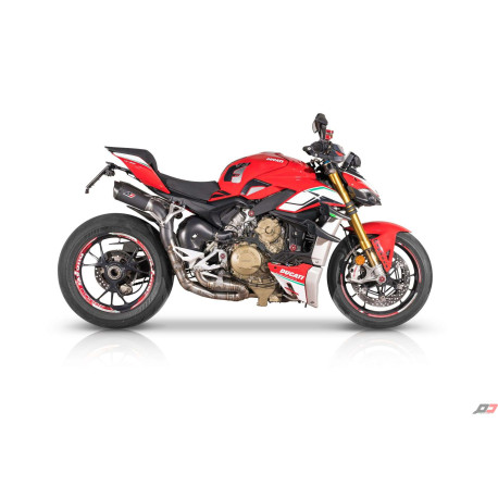 DEMI LIGNE ECHAPPEMENT QD EXHAUST HOMOLOGUE DUCATI STREETFIGHTER V4 2023 - 2024