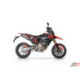 PAIRE DE SILENCIEUX TITANE HOMOLOGUE TRICONE DUCATI HYPERMOTARD 698