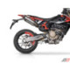 PAIRE DE SILENCIEUX TITANE HOMOLOGUE TRICONE DUCATI HYPERMOTARD 698